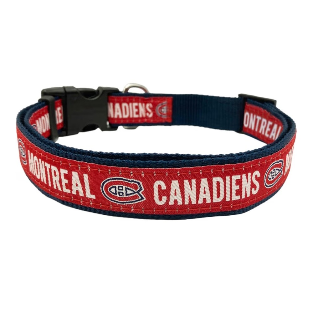 DOG COLLAR: Montreal Canadiens Pet Collar – Size Medium, new in package. 🏒 🐶